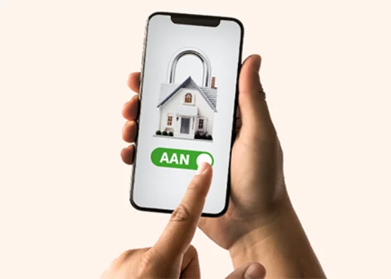 Alarm aan - Home Secure